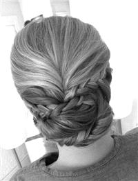 Hair, up-do, upstyle