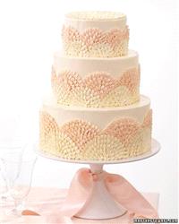 cake, peach, yellow