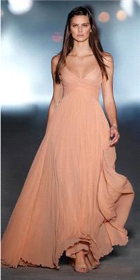 Attire. bridesmaid dress, peach, nude