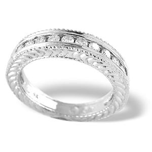 White Gold Wedding Bands