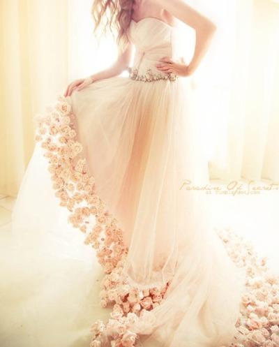 Dresses with Drama, nude, blush, dress, strapless