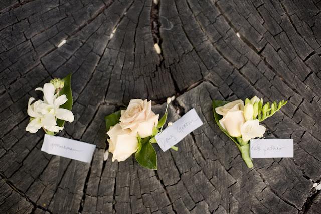 Flowers, flowers, boutonniere,