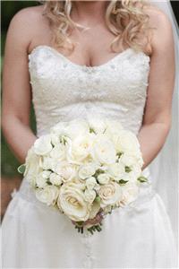 Flowers. bouquet, flowers, white, roses