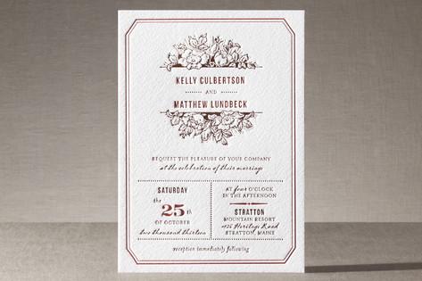 Vintage Rustic Stationery