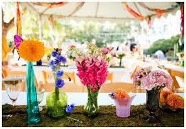 Centerpieces and favours