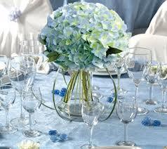 Winter wedding table arrangements