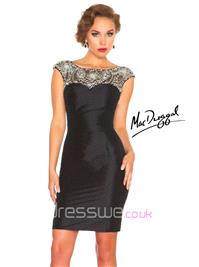 Wedding Venues. http://www.dresswe.co.uk/distinct-black-bateau-neckline-capsleeves-slim-aline-beadin