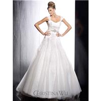 15496 Christina Wu Bridal Ivory Size 8 - HyperDress.com