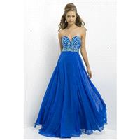 Charming A-line Sweetheart Crystal Detailing Floor-length Chiffon Prom Dresses - Dressesular.com