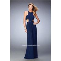 Navy La Femme 22292 La Femme Prom - Rich Your Wedding Day