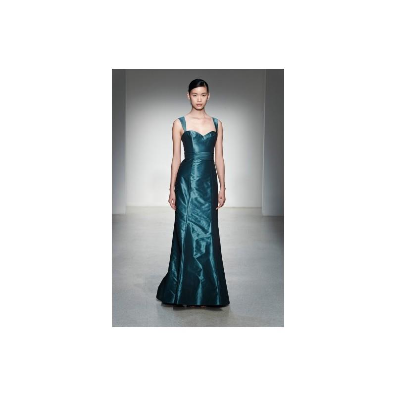 My Stuff, Simple A-line Spaghetti Straps Ruching Floor-length Taffeta Evening Dresses - Dressesular.