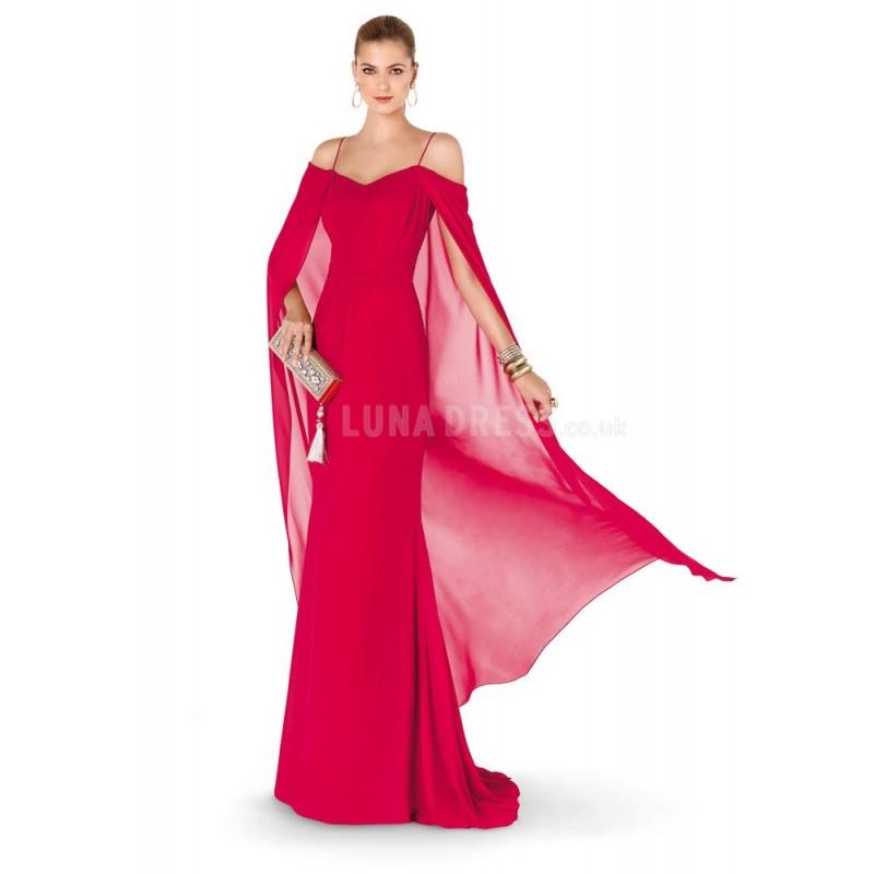 My Stuff, Attractive Floor Length Spaghetti Straps Chiffon Sleeveless Sheath/ Column Evening Dresses