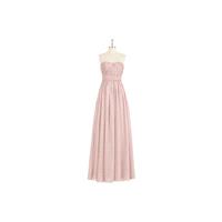 Dusty_rose Azazie Milagros - Chiffon Back Zip Floor Length Sweetheart Dress - The Various Bridesmaid