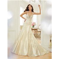 Sophia Tolli Y11551 Swan Taffeta Cutout Back Fit And Flare - Wedding Sweetheart Sophia Tolli Fit and