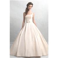 Madison James Style MJ05 by Madison James - Ivory  White  Champagne Taffeta Low Back Floor Wedding D