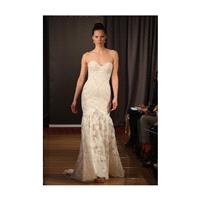 Ines Di Santo - Spring 2013 - Strapless Lace Sheath Wedding Dress with Sweetheart Neckline - Stunnin