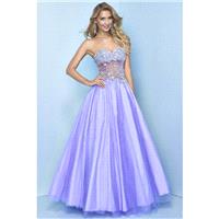 Wholesale Fascinating Prom Dresses A Line Beaded Floor Length - dressosity.com