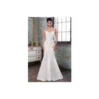 Justin Alexander Signature Wedding Dress Spring 2016 9819 - Full Length V-Neck Spring 2016 Ivory She