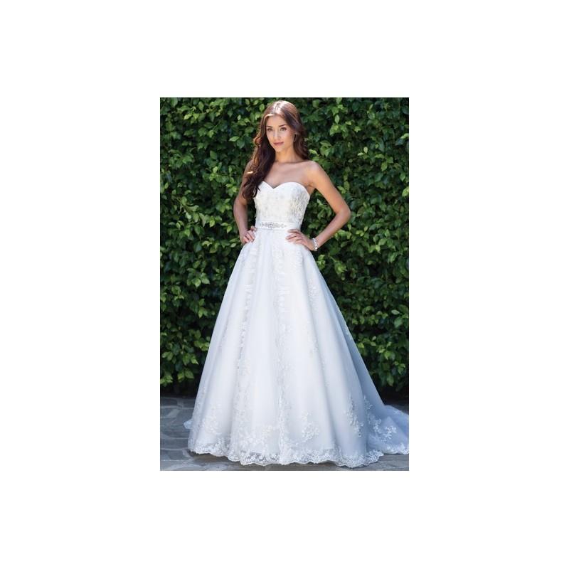 My Stuff, Kenneth Winston 1489 - Sweetheart Ball Gown White Full Length Spring 2013 Kenneth Winston