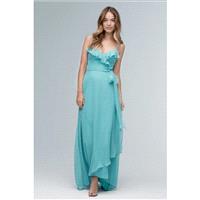 WTOO 105 Bridesmaid Dress - Long WTOO Spaghetti Strap, Sweetheart Bridesmaids A Line, Natural Waist,