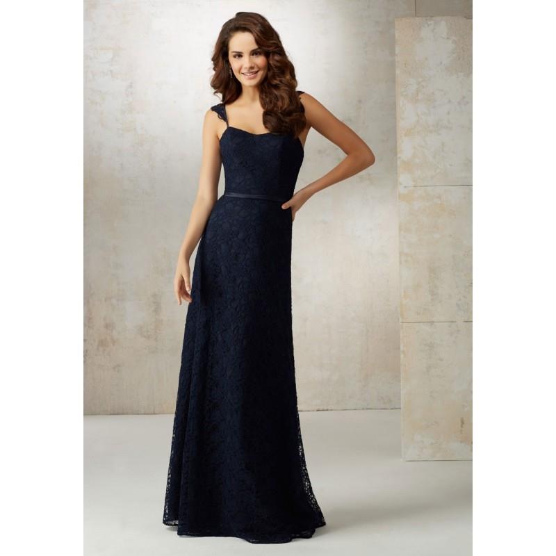 My Stuff, Mori Lee 21505 Bridesmaid Dress - Mori Lee Bridesmaids Long Lace A Line Sweetheart Dress -