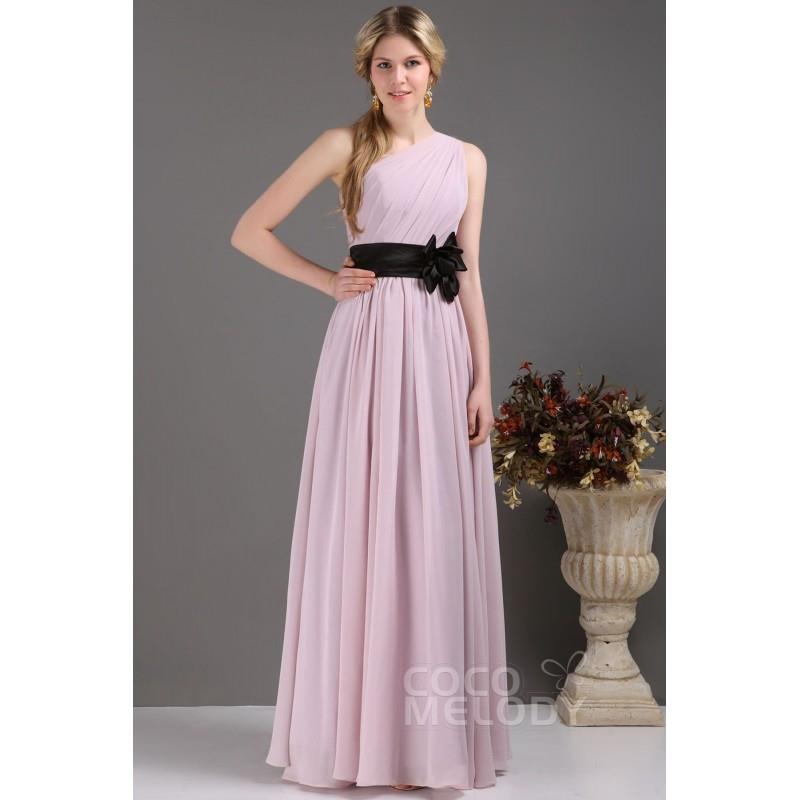 My Stuff, Hot Selling Sheath-Column One Shoulder Chiffon Bridesmaids Dress COSF14001 - Top Designer