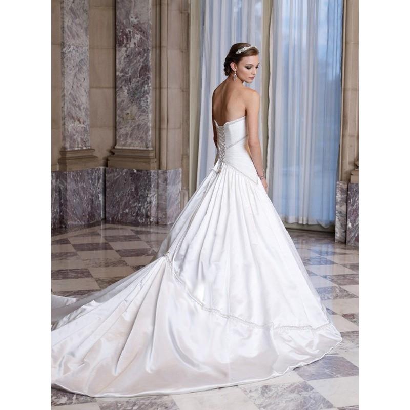 My Stuff, Sweetheart Ruffles Sleeveless Court Trains Satin,Chiffon Wedding Dresses In Canada Wedding