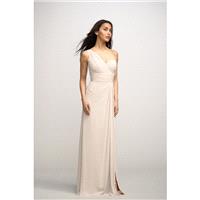 Watters 2595i Tulip - Crinkle Chiffon One Shoulder Watters Bridesmaids Long Natural Waist Dress - 20