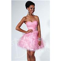 Strapless Tulle Cocktail Dress by Damas 52329 - Bonny Evening Dresses Online