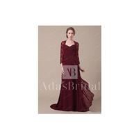 Elegant Chiffon Sweetheart Neckline Full-length A-line Mother of The Bride Dresses - overpinks.com