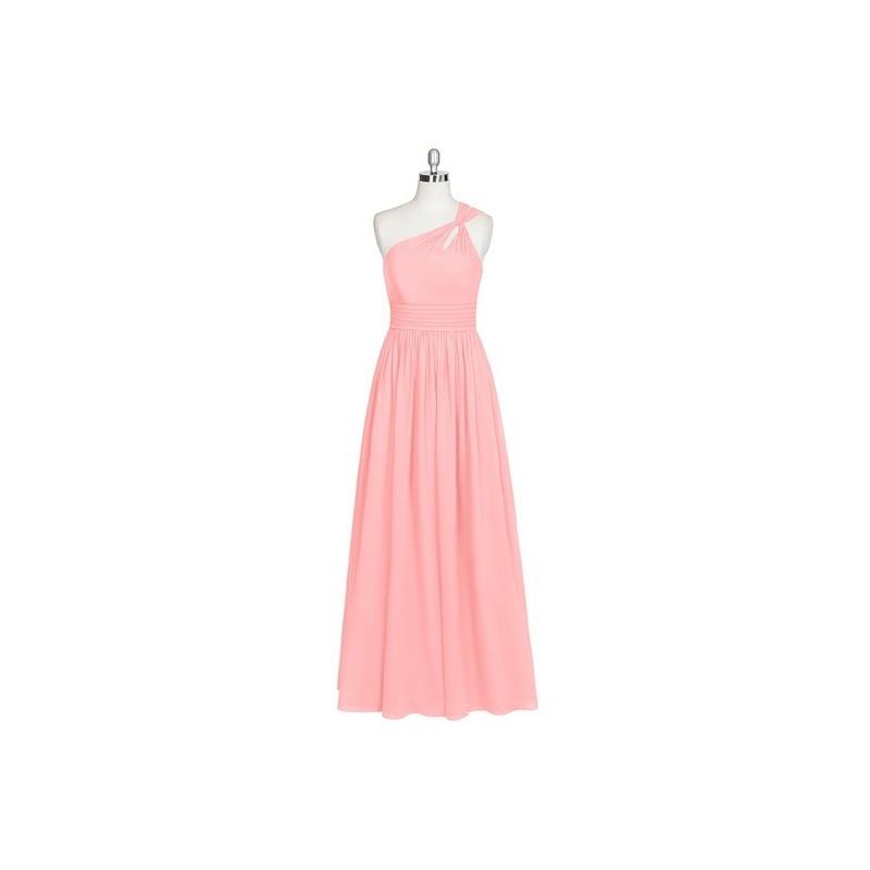 My Stuff, Flamingo Azazie Vanessa - One Shoulder Chiffon Back Zip Floor Length - Cheap Gorgeous Brid