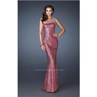 Strawberry La Femme 18638 - Open Back Sequin Dress - Customize Your Prom Dress