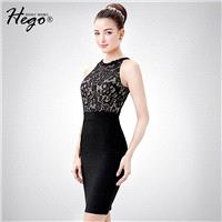 Sexy Seen Through Attractive Slimming Sheath Tulle It Girl Summer Formal Wear Dress - Bonny YZOZO Bo