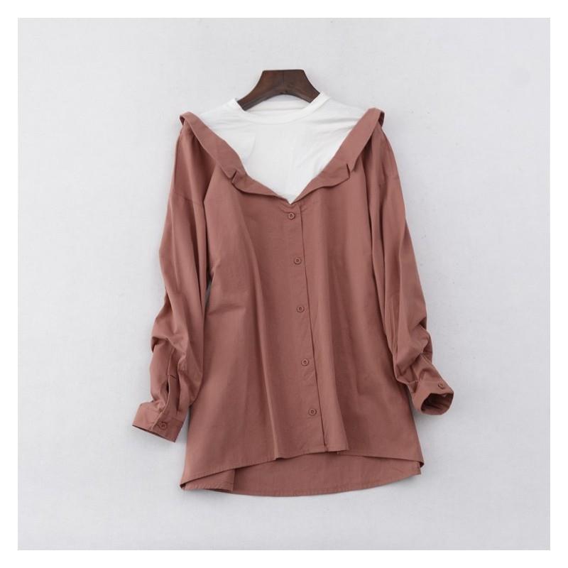 My Stuff, Oversized Vogue Trendy Fall Casual Top - beenono.com