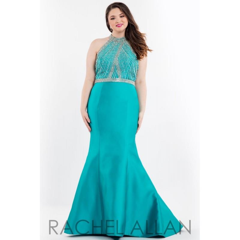 My Stuff, Jade Rachel Allan Plus Size Prom 7843 RACHEL ALLAN Curves - Rich Your Wedding Day