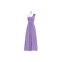 Tahiti Azazie Erica - Floor Length Chiffon Strap Detail One Shoulder Dress - Cheap Gorgeous Bridesma