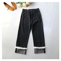 Buttons Zipper Up Cowboy Edgy Casual Trouser - Lafannie Fashion Shop