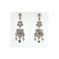 Helens Heart Earrings JE-BT022-S-Clear Helen's Heart Earrings - Rich Your Wedding Day