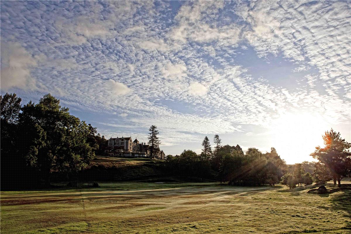 The Grounds at Bovey Castle, Across the Golf Course 