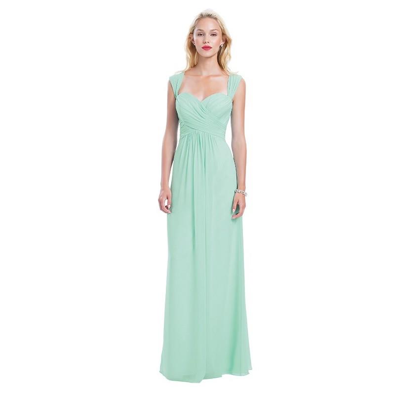 My Stuff, Bill Levkoff 1160 - A-Line Green Sweetheart Chiffon Floor Natural Ruching - Formal Bridesm