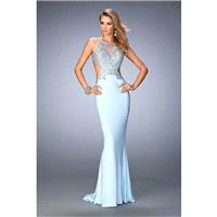 GiGi - 22642 Embellished Illusion Jewel Sheath Dress - Designer Party Dress & Formal Gown