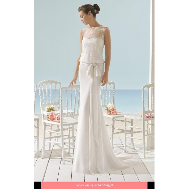 My Stuff, Aire Barcelona - Xoan Beach Wedding Floor Length Boat Straight Sleeveless Long - Formal Br