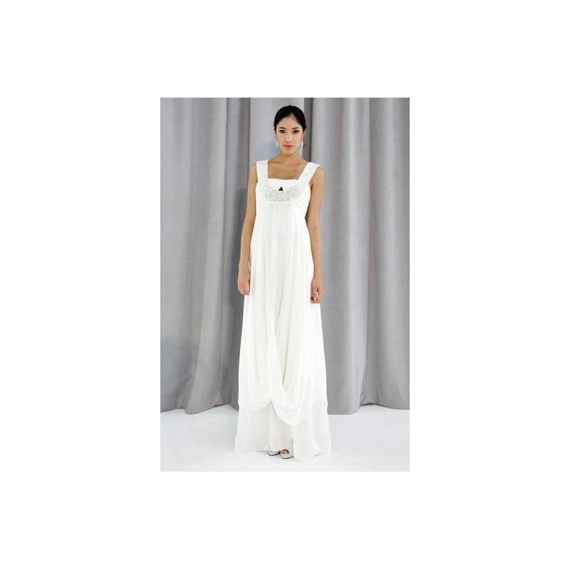 My Stuff, Nicole Miller FW12 Dress 2 - Fall 2012 Sheath Sleeveless Nicole Miller White Full Length -