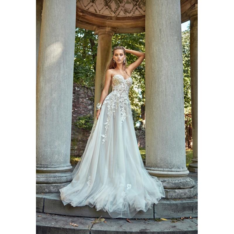 My Stuff, Galia Lahav Fall/Winter 2017 Gia Tulle Beading Aline Chapel Train Sweetheart Sleeveless Iv