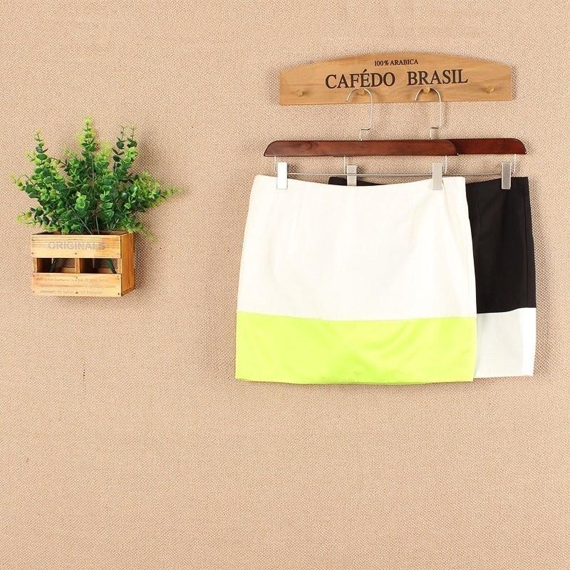 My Stuff, Must-have Vogue Split Front Solid Color White Skirt - Lafannie Fashion Shop