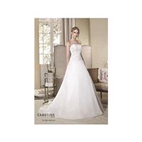 Vestido de novia de Cabotine Modelo Aster frente - 2017 Princesa Palabra de honor Vestido - Tienda n