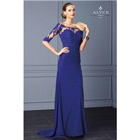 Cobalt Alyce Black Label 5716 Alyce Paris Black Label - Rich Your Wedding Day