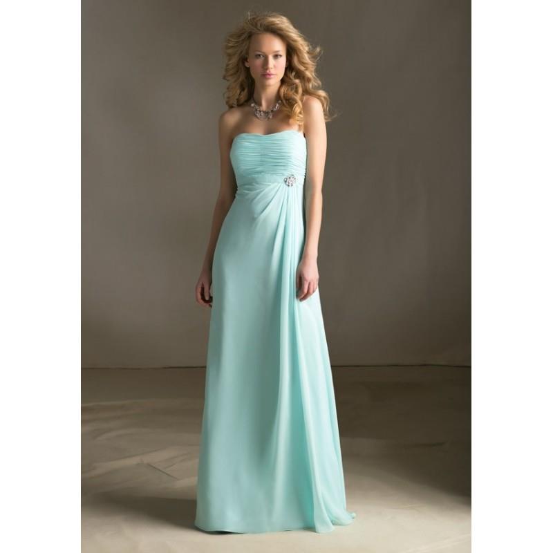 My Stuff, Mori Lee Bridesmaids 686 Empire Waist Chiffon Dress - Crazy Sale Bridal Dresses|Special We