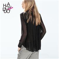 Sexy Ruffle Slimming Chiffon Blouse - Bonny YZOZO Boutique Store