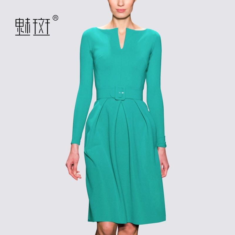 My Stuff, Slimming Curvy 9/10 Sleeves Pencil Skirt Dress - Bonny YZOZO Boutique Store